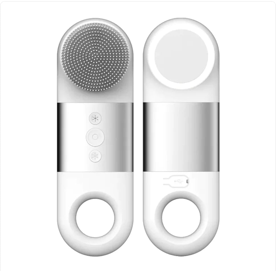 Silicone Ultrasonic Facial Pore Cleaner