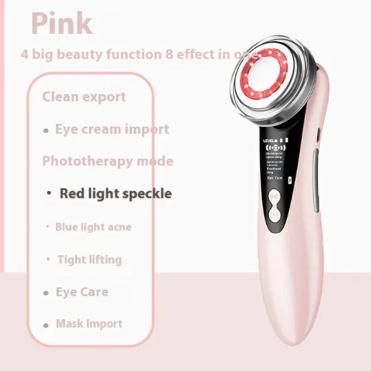 Glow Wave Facial Massager – 7-in-1 Microcurrent & LED Facial Device