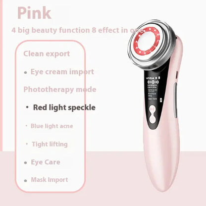 Glow Wave Facial Massager – 7-in-1 Microcurrent & LED Facial Device