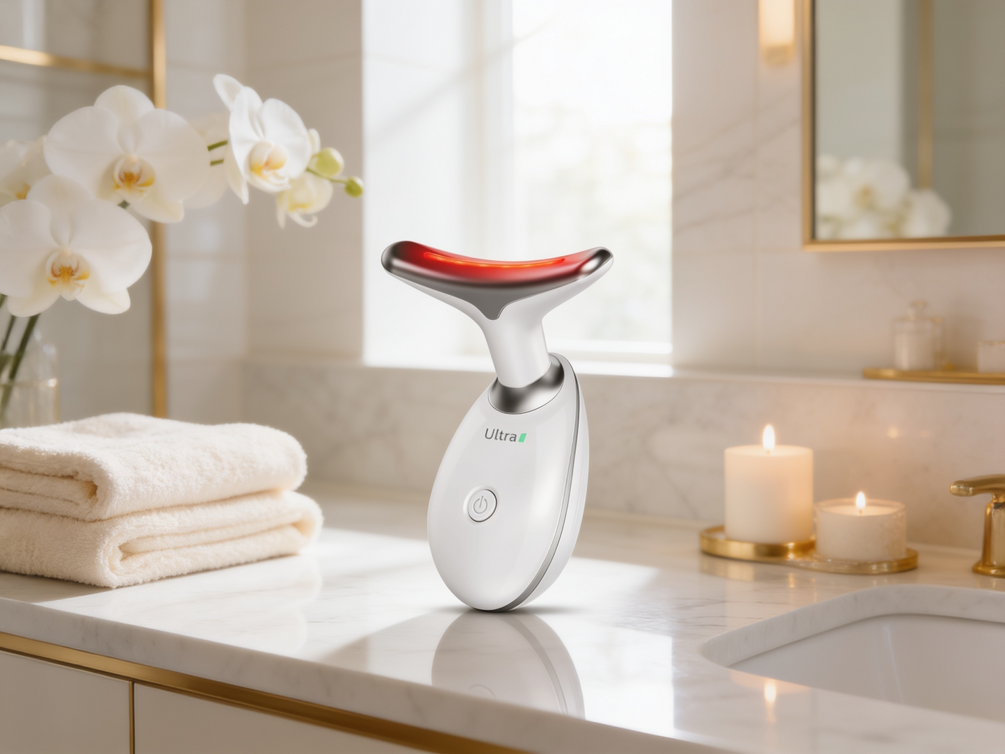 Rituel Lift & Détente | Appareil de soin sculptant pour le visage et le cou